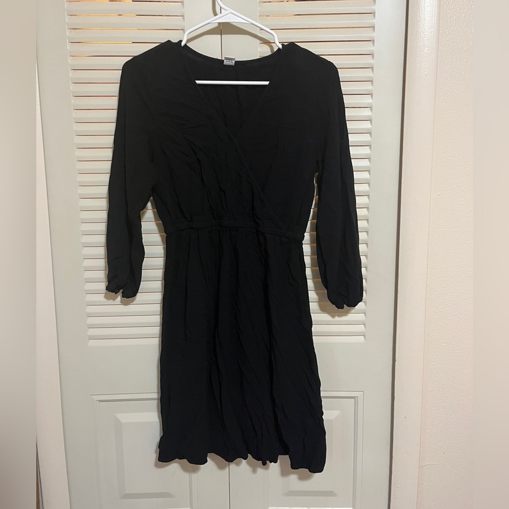 Old Navy long sleeve cotton dress